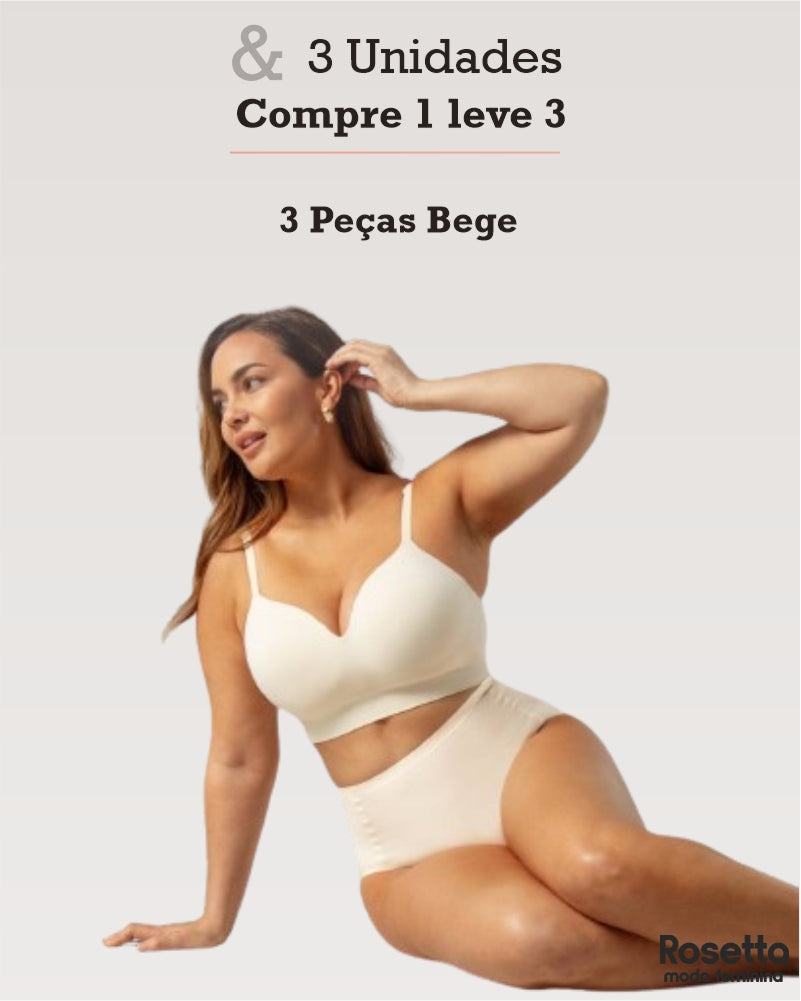 SUTIÃ MODELADOR LIBELLE COMPRE 1 LEVE 3
