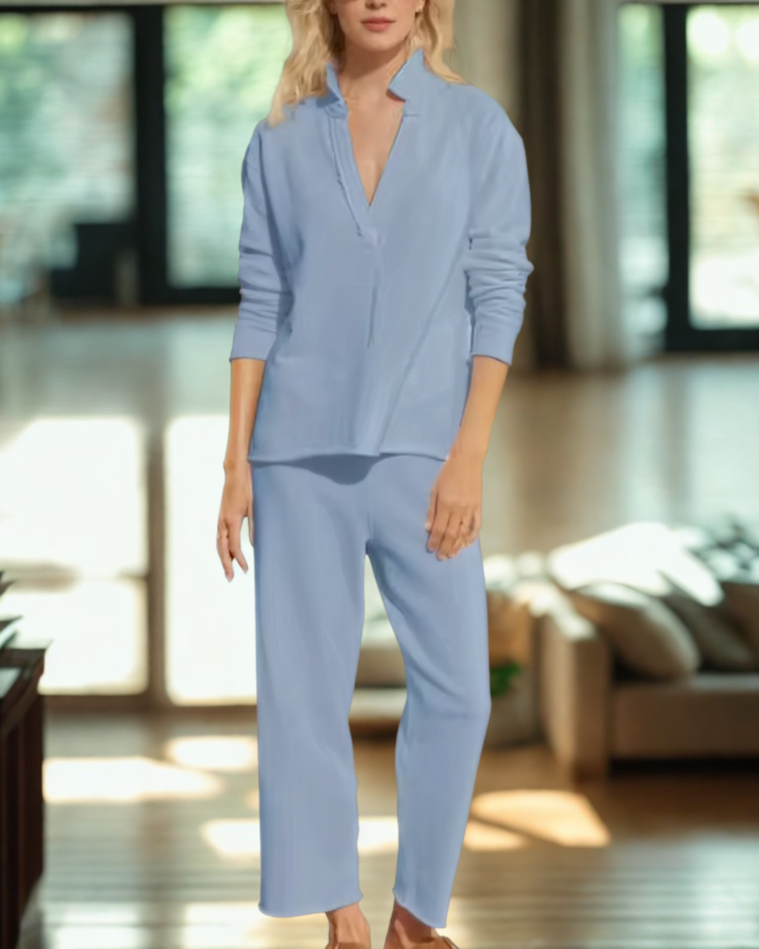 Conjunto de Manga Longa Daisy