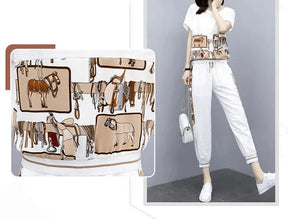 (Super Promo: Compre 1, Leve 2) Conjunto Loretta em Algodão Soft / Soltinho, Elegante e o Mais Fácil de Agradar!