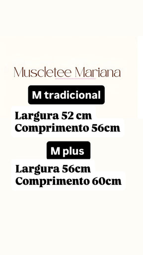 Blusa Muscletee Mariana