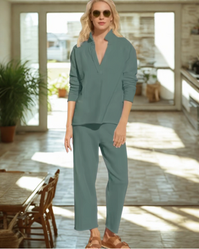 Conjunto de Manga Longa Daisy