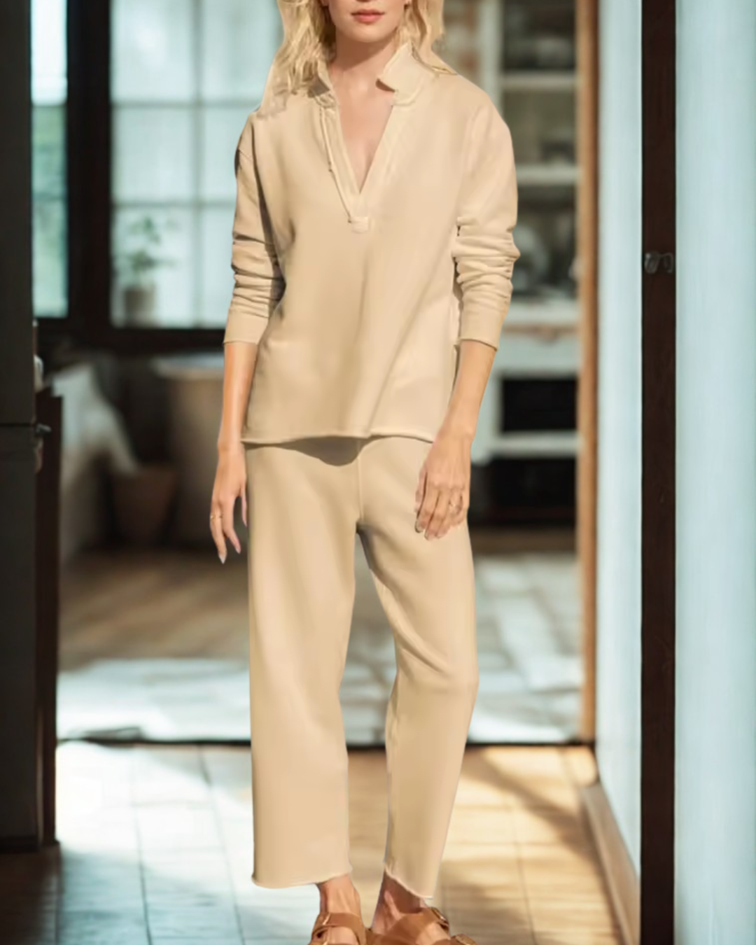 Conjunto de Manga Longa Daisy