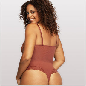 Body Modelador de Renda - Luxo Slim | + Brinde Calcinha Modeladora