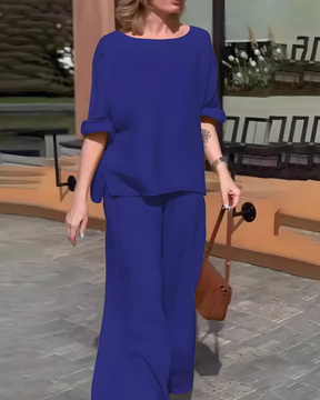 Conjunto Martina | 2 Peças - Linho Premium (Estilo Europeu)