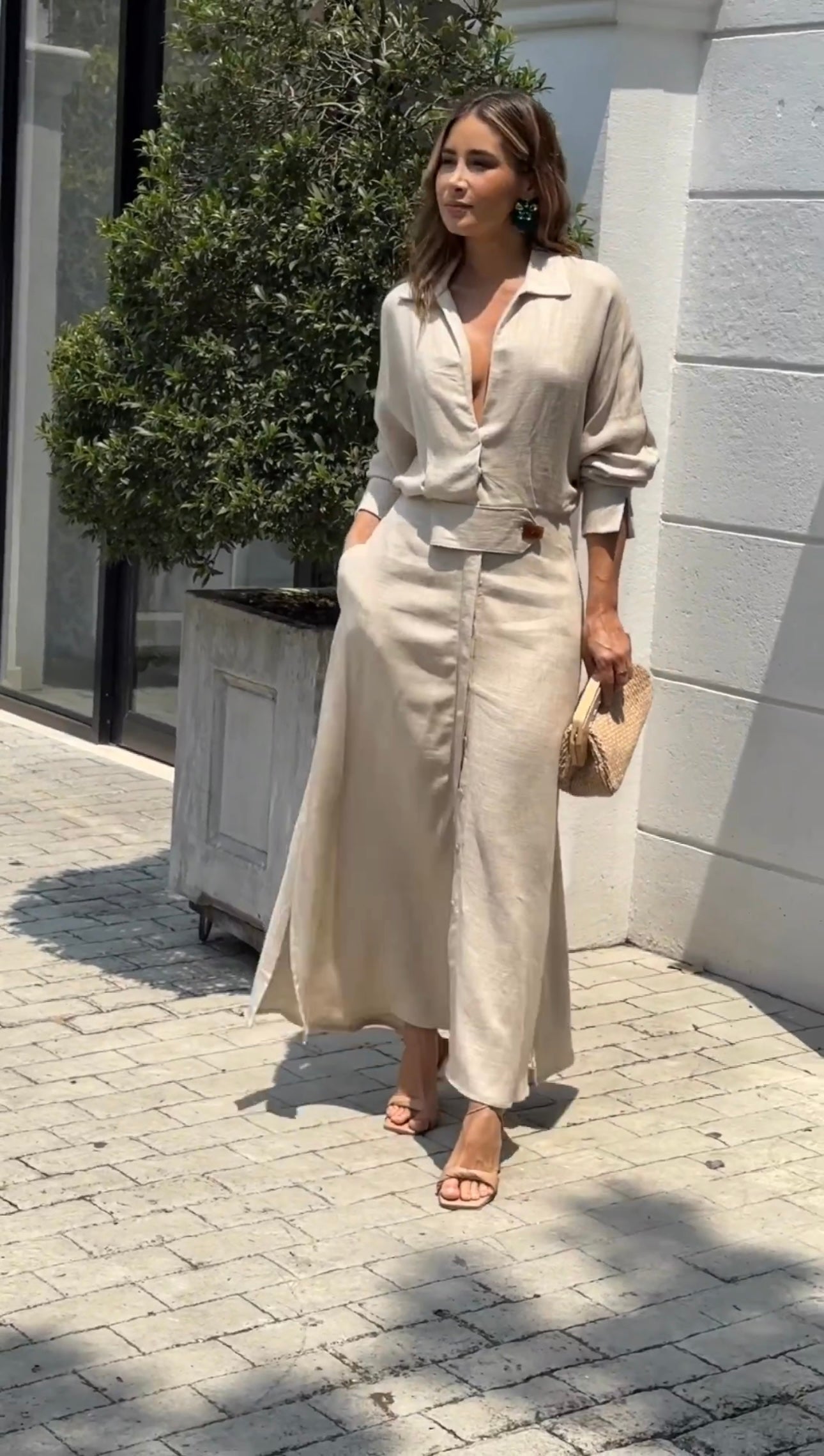 Vestido Floratta - Linho Premium (Leve e Soltinho)