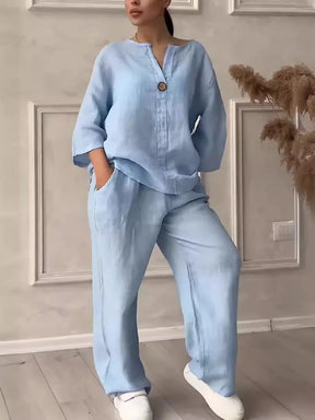 Conjunto Linho Feminino Valentina