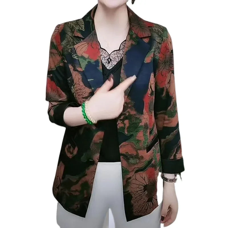 Blazer Floral Verão Fear