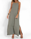 Vestido Stella - Linho Premium | Super Fresco (Estilo Americano e Europeu)