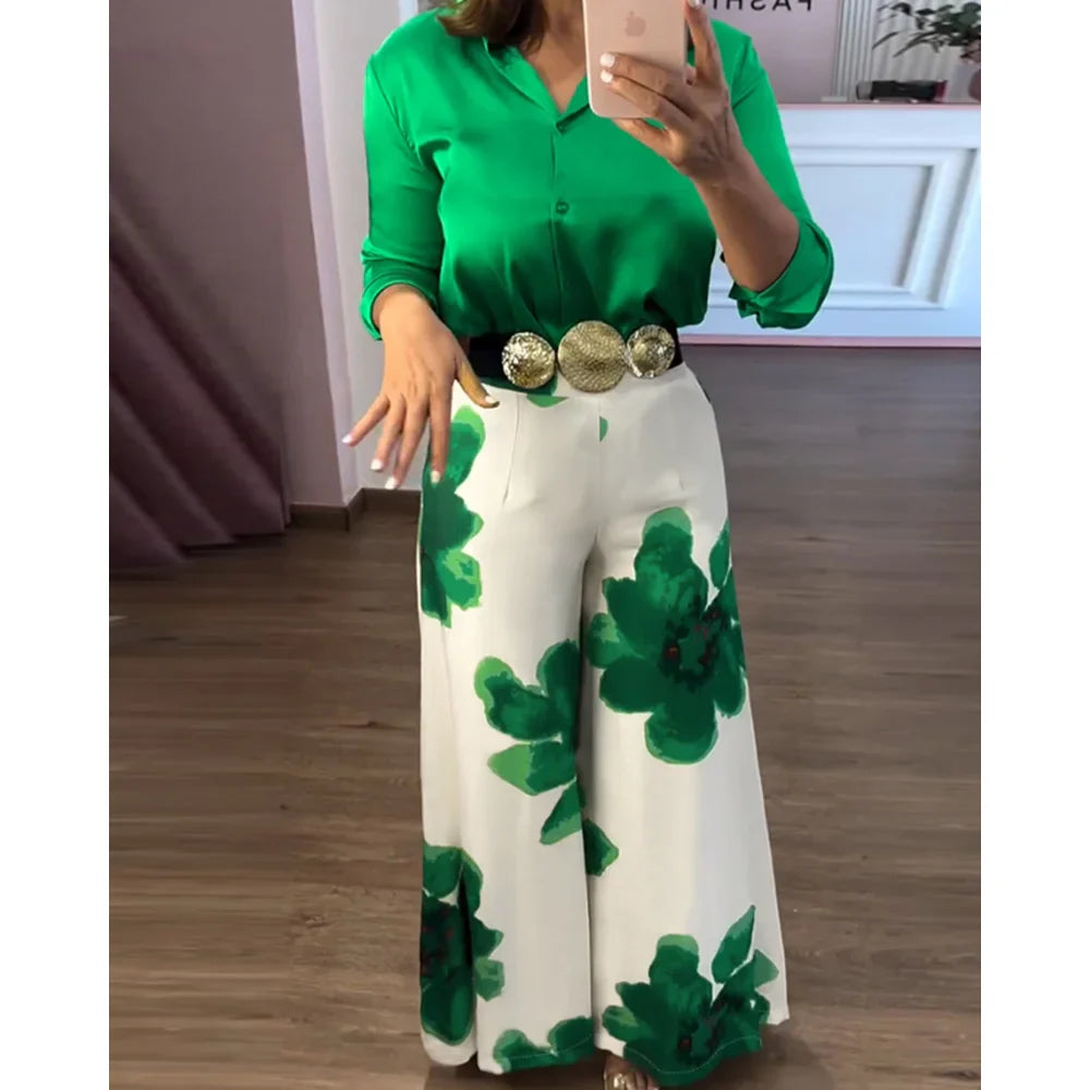 Conjunto Joelma - Elegante fluido verão 2025 (Tendência Italiana)