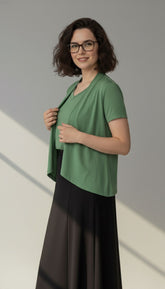 Duplinha Boa: Colete + Básica - Malha Viscolycra