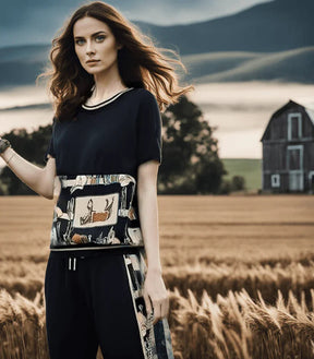 (Super Promo: Compre 1, Leve 2) Conjunto Loretta em Algodão Soft / Soltinho, Elegante e o Mais Fácil de Agradar!