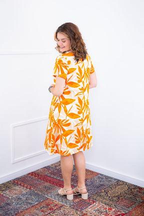 Vestido Sara - Malha Confort Deluxe Midi com Mangas e Bolsos