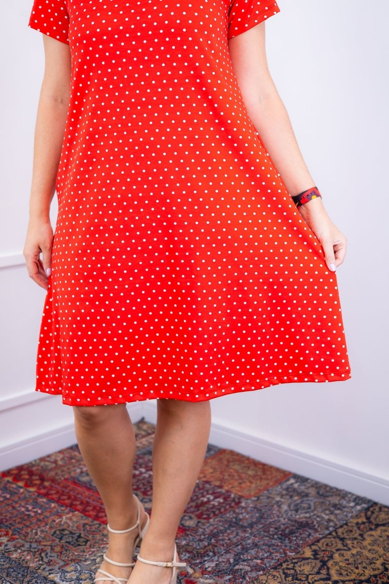 Vestido Sara - Malha Confort Deluxe Midi com Mangas e Bolsos