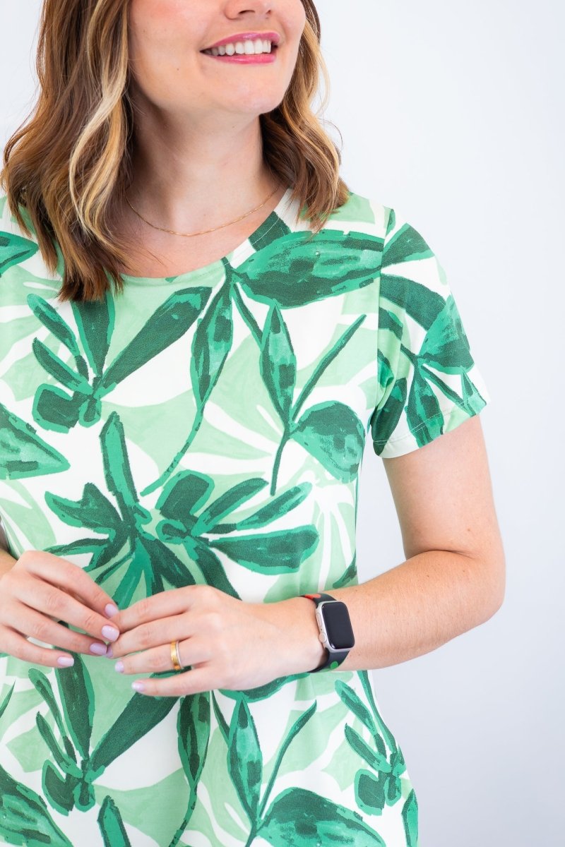 Vestido Sara - Malha Confort Deluxe Midi com Mangas e Bolsos